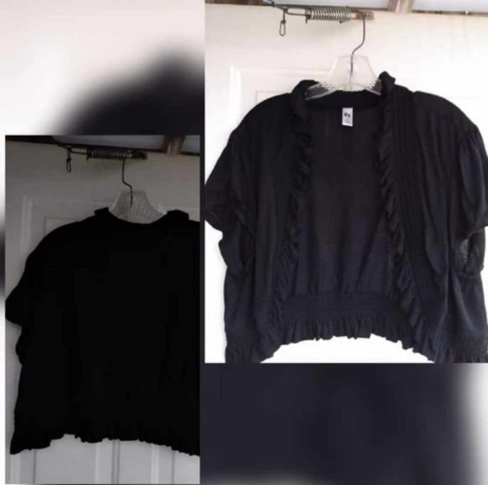Plus size shrug